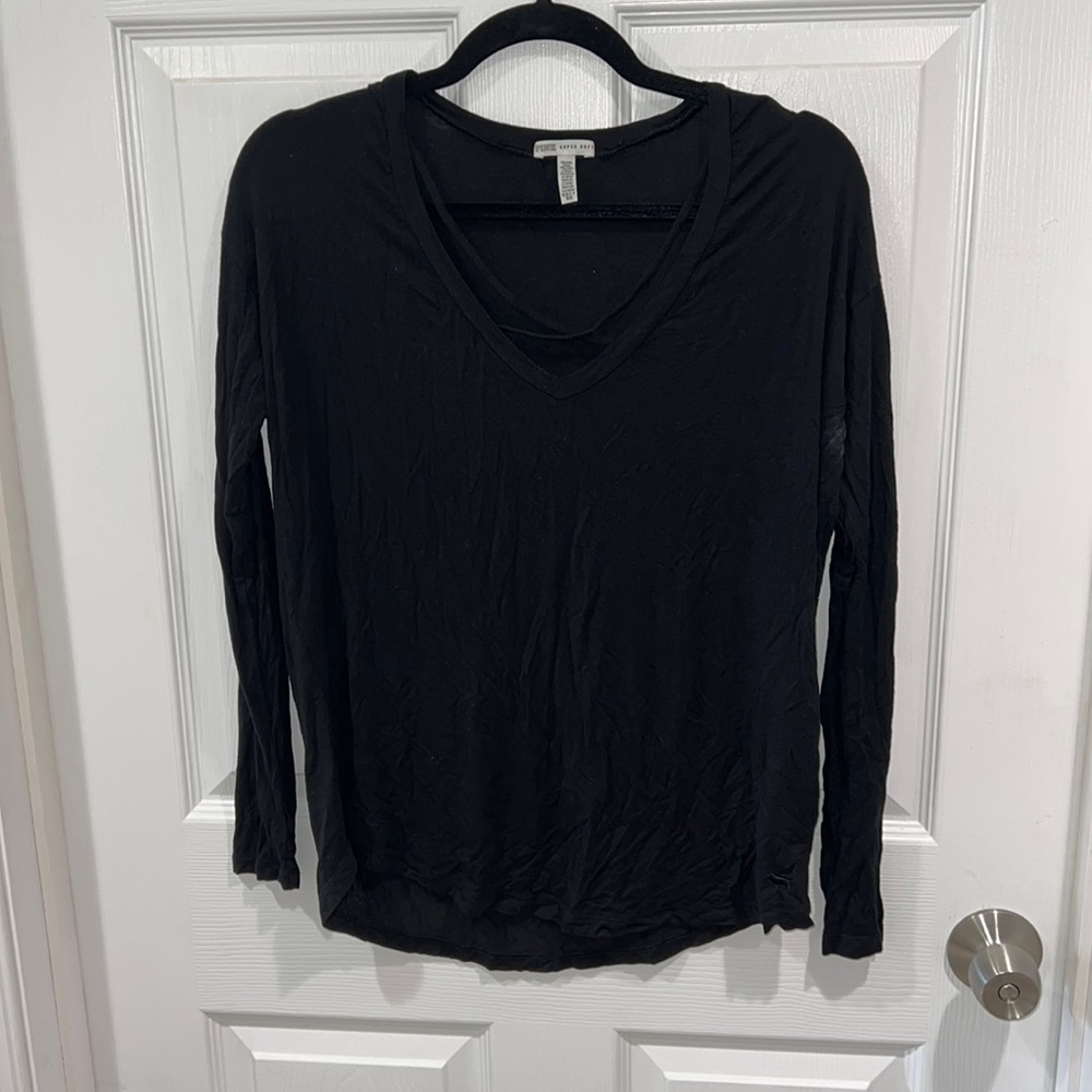 PINK super soft long sleeve comfy shirt Womens XS
